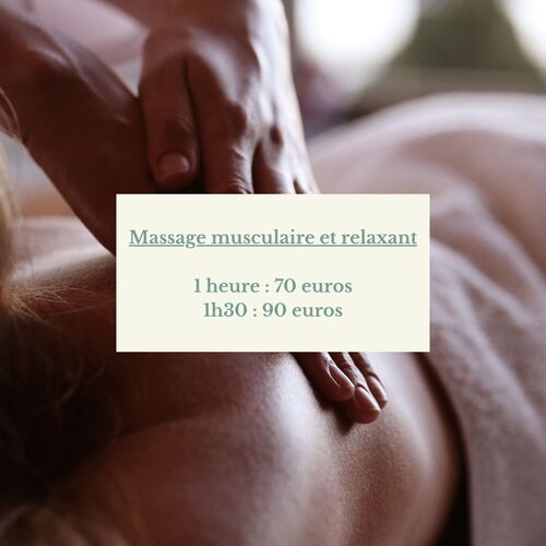 Massage musculaire et relaxant